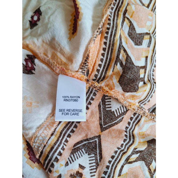 Women's Cato blouse XL Orange Brown - Picture 5 of 5